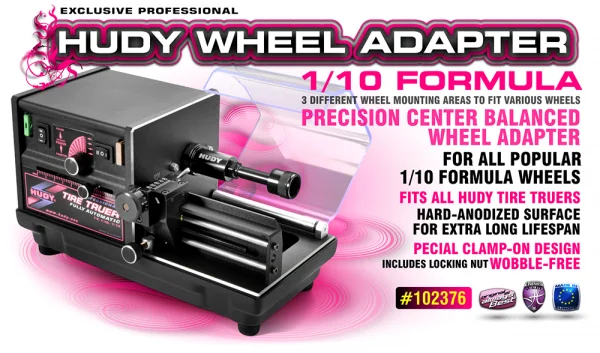 Hudy Wheel Adapter 1:10 Formula