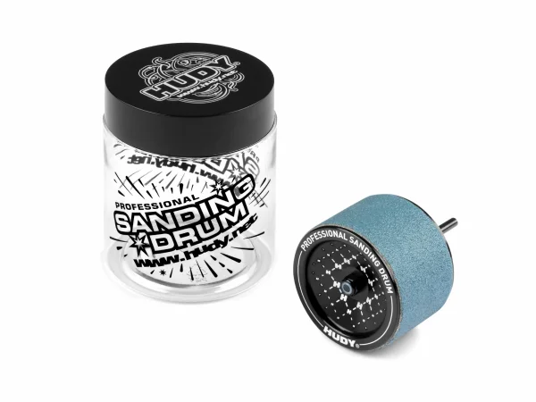 Hudy Professional Aluminium Sanding Drum With P120 Grain - Medium