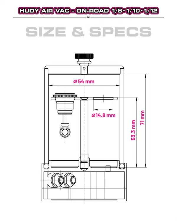 Hudy Air Vac - Vacuum Pump - On Road 1:8 - 1:12 — image 3 of 3