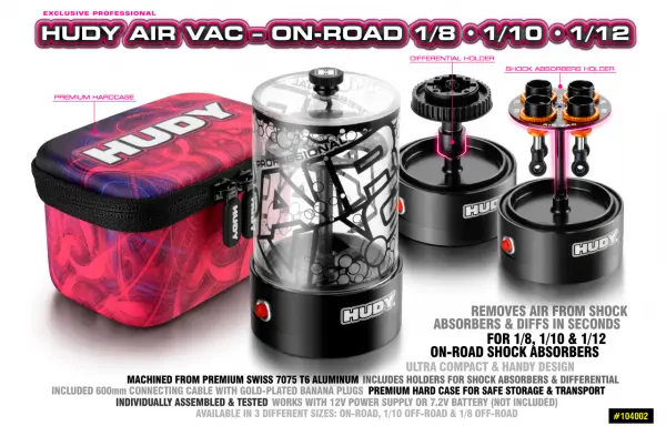 Hudy Air Vac - Vacuum Pump - On Road 1:8 - 1:12 — image 2 of 3