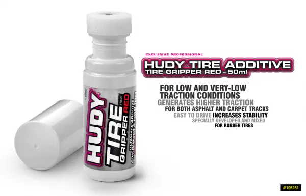 Hudy Tyre Additive - Tire Gripper Red - 50ml — image 3 of 4