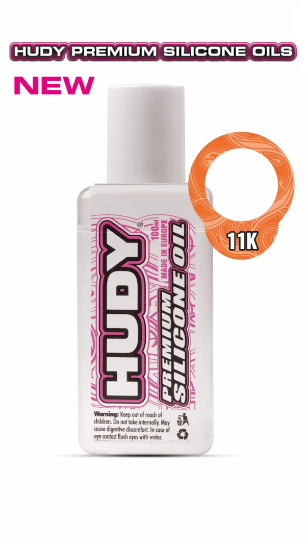 Hudy Premium Silicone Oil 11,000 cSt - 100Ml