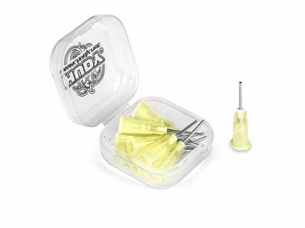 Hudy Glue Tip Needle 0.8mm - Straight (10)