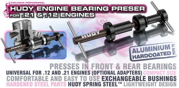 Hudy Ultimate Engine Tool Kit - for .12 Size Engines