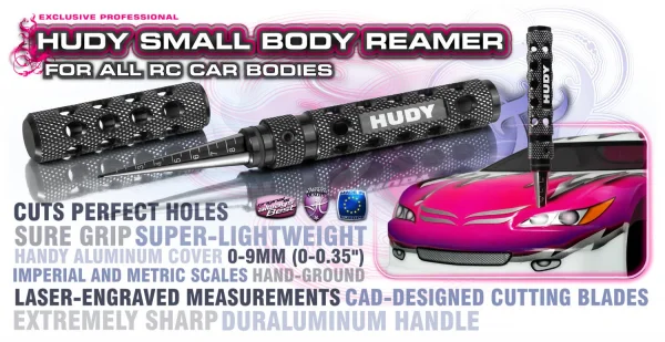 Hudy Limited Edition Small Body Reamer - 0-9mm