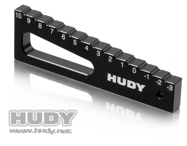 Hudy Droop Gauge -3 to 10mm - For 1:8 Cars (20mm) &mdash; image 3 of 3