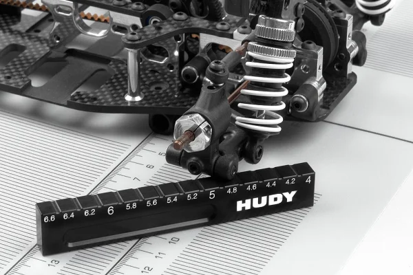Hudy Ultra Fine Chassis Droop Gauge (4.0 - 6.6mm)