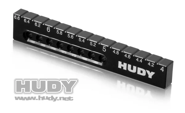 Hudy Ultra Fine Chassis Droop Gauge (4.0 - 6.6mm)