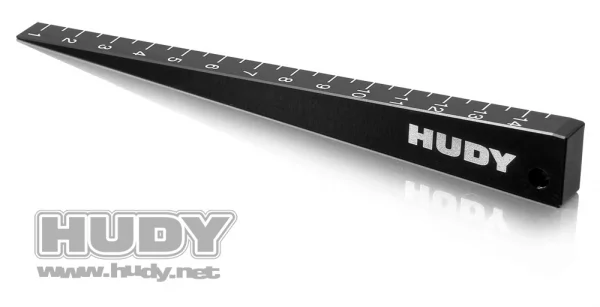 Hudy Chassis Ride Height Gauge (0 - 15mm) Bevelled