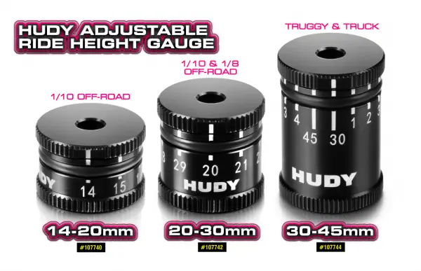 Hudy Adjustable Ride Height Gauge 30-45mm — image 4 of 4