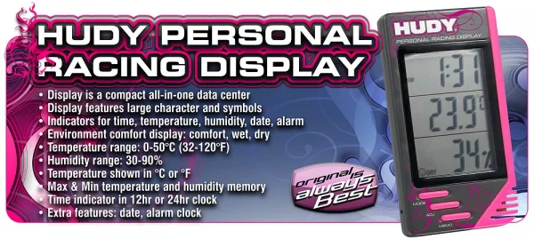 Hudy Personal Racing Display