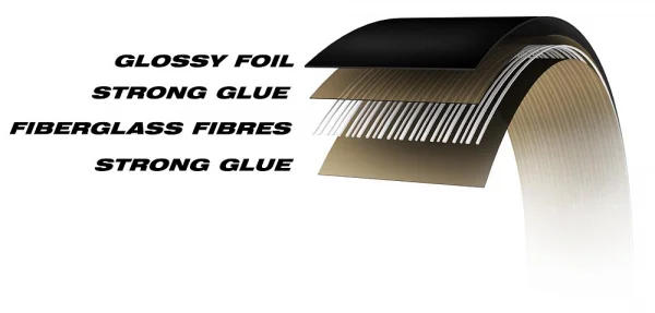 Hudy Fibre Reinforced Tape - Black