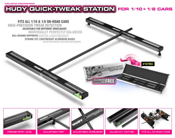 Hudy Quick-Tweak Station 1:8 + 1:10 On-Road — image 6 of 6