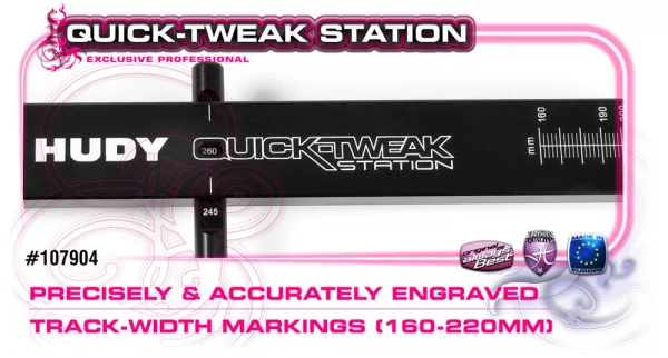Hudy Quick Tweak Station with Alloy Carry Case