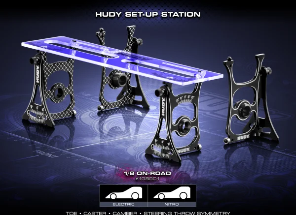 Hudy Set Up Station For 1:8 On Road Cars — image 1 of 11