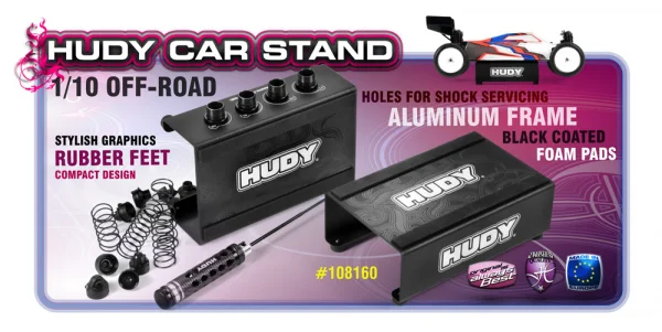 Hudy 1:10 Off-Road Car Stand
