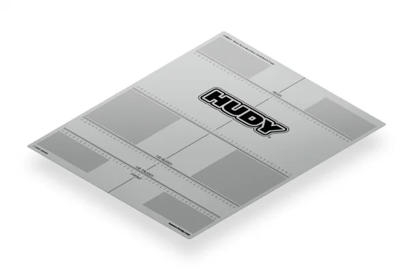 Hudy Plastic Set Up Board Decal 449X562mm - 1:8 Off-Road + Truggy