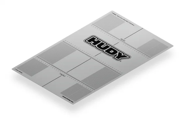 Hudy Plastic Set Up Board Decal 331X545mm - 1:8 On-Road — image 1 of 2