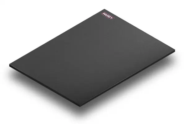 Hudy Flat Set Up Board For 1:8 Off-Road + GT - Dark Grey — image 1 of 2