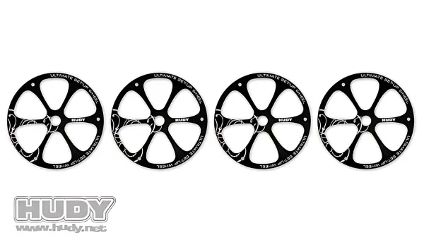 Hudy Alloy Set Up Wheels for 1:8 Off Road — image 1 of 9