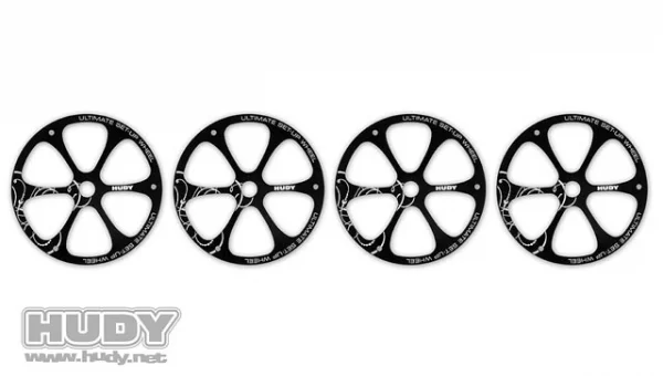 Hudy Alloy Set Up Wheels for 1:8 Off Road — image 1 of 9
