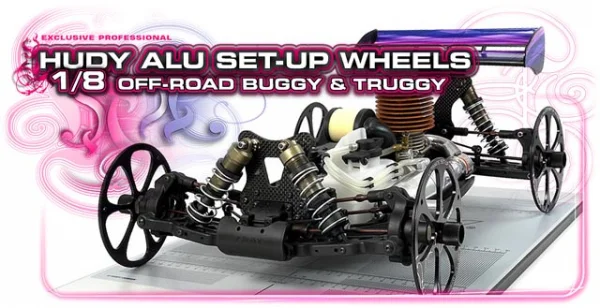 Hudy Alloy Set Up Wheels for 1:8 Off Road — image 8 of 9