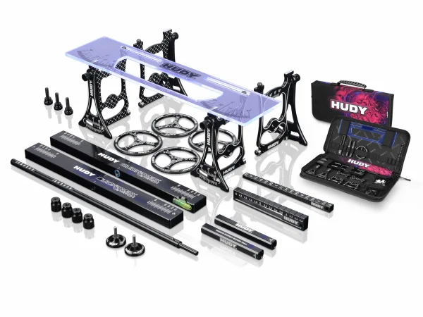 Hudy Set Up Station And Set Up Tools With Carrying Bag - 1:10 Touring Cars — image 4 of 6