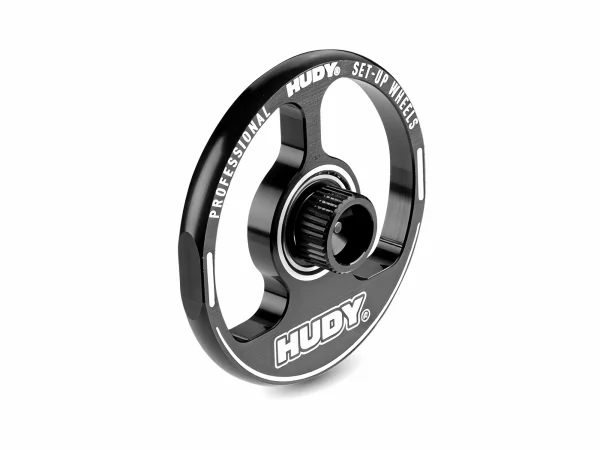 Hudy Aluminium Tweak Set-Up Wheel For 1:12 Pan Car (2) — image 1 of 4