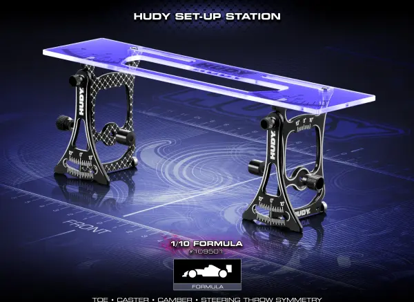 Hudy Set Up Station For 1:10 Formula Cars — image 1 of 14