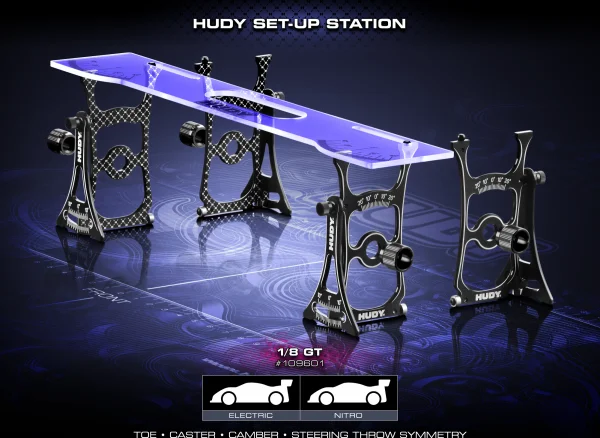 Hudy Set Up Station For 1:8 GT — image 1 of 13