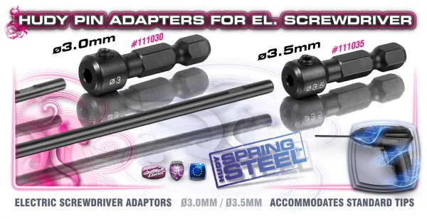 Hudy Pin Adapter 3.0mm For El. Screwdriver — image 3 of 3