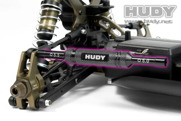 Hudy Socket Driver 5 mm + 5.5 mm