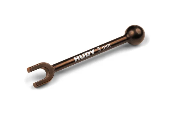 Hudy Spring Steel Turnbuckle Wrench - 3mm