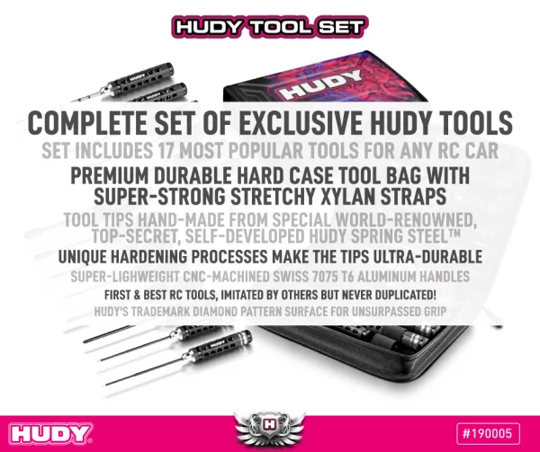 Hudy Limited Edition Tool Set with Carry Bag — image 8 of 9