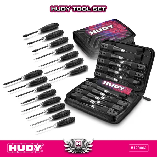Hudy Profitool Set Of 15 Tools + Carrying Bag - For All Cars — image 1 of 6