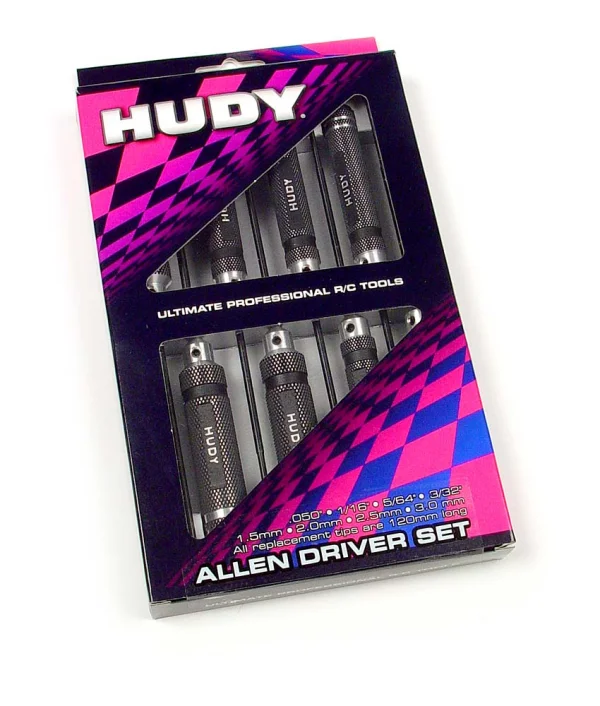 Hudy Professional 8 Piece Allen Driver Set