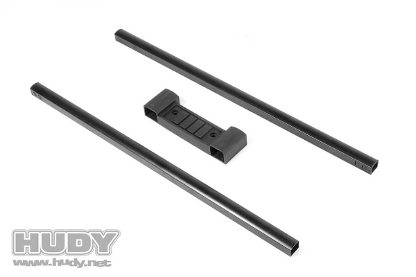 Hudy Trolley Aluminium Rods + Brace