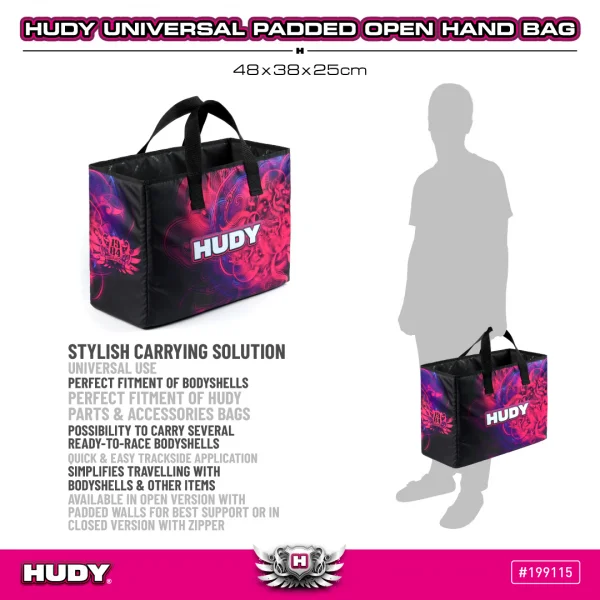 Hudy Universal Padded Open Hand Bag — image 3 of 4