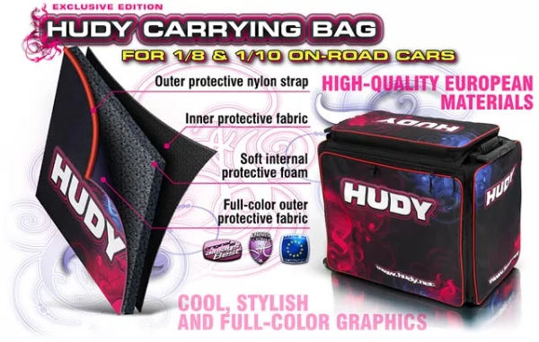 Hudy 1:10 & 1:8 Carry Bag with Tool Bag - Exclusive Edition &mdash; image 3 of 11