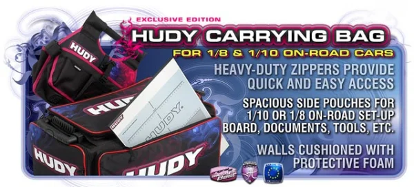 Hudy 1:10 & 1:8 Carry Bag with Tool Bag - Exclusive Edition &mdash; image 6 of 11