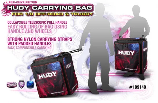 Hudy 1:8 Buggy/Truggy Carry Bag with Tool Bag - Exclusive Edition — image 10 of 10