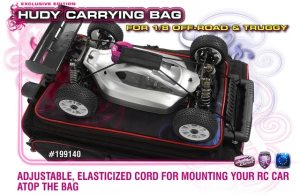 Hudy 1:8 Buggy/Truggy Carry Bag with Tool Bag - Exclusive Edition — image 4 of 10