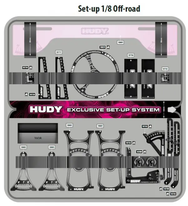 Hudy Set Up System Bag For 1:10 And 1:8 Off-Road Cars And GT — image 5 of 5
