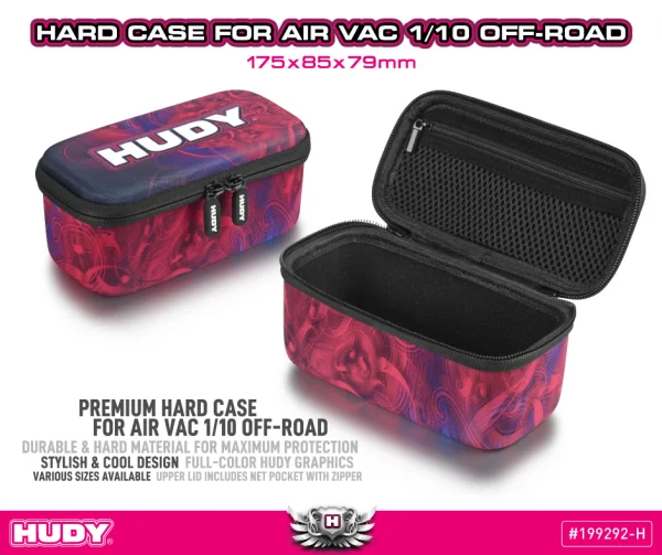 Hudy Hard Case - 175x85x75mm - Accessories / Air Vac 1:10 Off-Road — image 5 of 5
