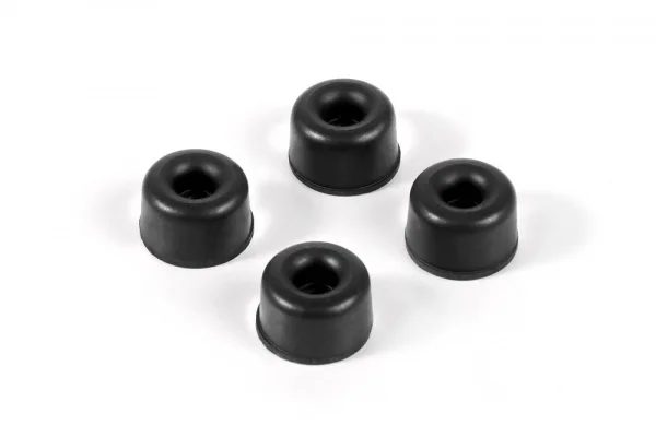 Hudy Black Rubber Feet (4)