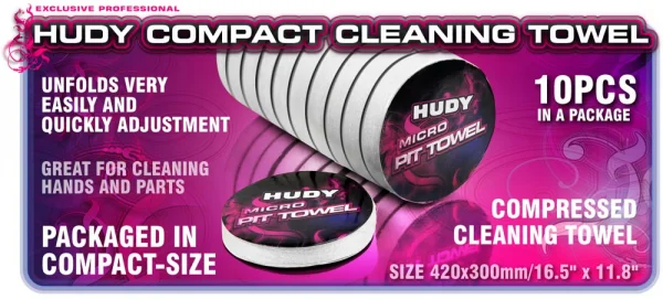 Hudy Compact Cleaning Towel (10)