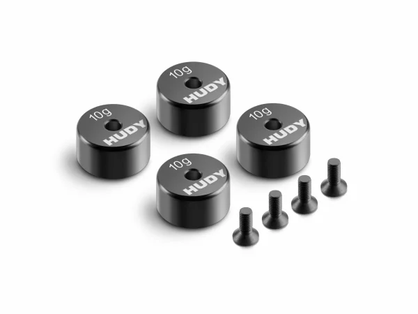 Hudy Precision Balancing Chassis Weight 10G (4)