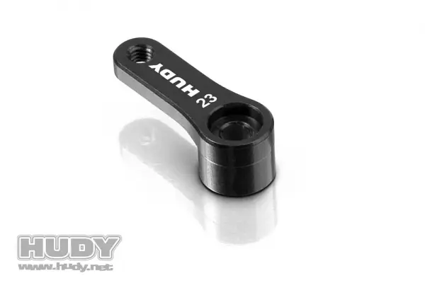Hudy Aluminium Servo Horn - Ko Propo, Jr, Sanwa, Airtronics - Offset - 23T — image 1 of 4