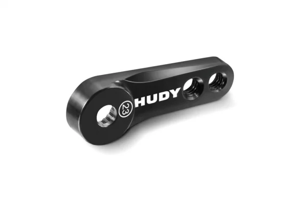 Hudy Aluminium Servo Horn - Ko Propo, Jr, Sanwa, Airtronics - 2-Hole - 23T