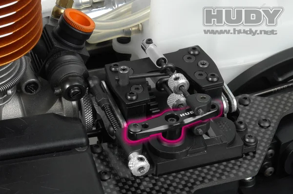 Hudy Aluminium Throttle Servo Horn 1:8 Off-Road Futaba - 25T